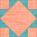 Art Square quilt block www.dlstewart.com